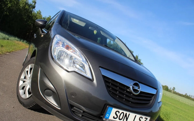 Opel Meriva cena 22900 przebieg: 134675, rok produkcji 2010 z Łęczyca małe 667